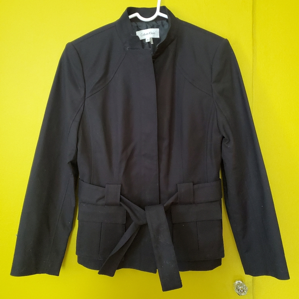 NWT Calvin Klein black Jacket Blazer